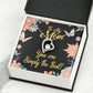 To Mom Simply the Best Forever Necklace w Message Card-Express Your Love Gifts