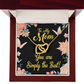 To Mom Simply the Best Inseparable Necklace-Express Your Love Gifts