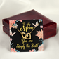 To Mom Simply the Best Inseparable Necklace-Express Your Love Gifts