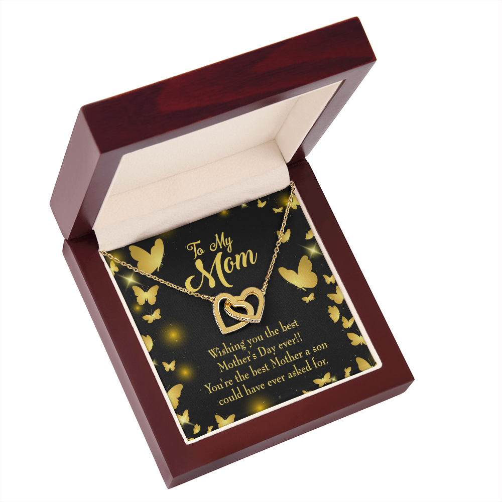 To Mom Son Mother Inseparable Necklace-Express Your Love Gifts
