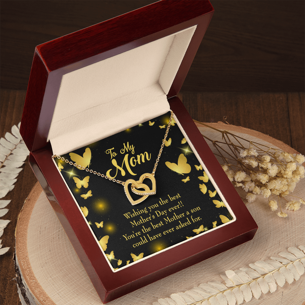 To Mom Son Mother Inseparable Necklace-Express Your Love Gifts