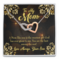 To Mom Son to Mother Inseparable Necklace-Express Your Love Gifts