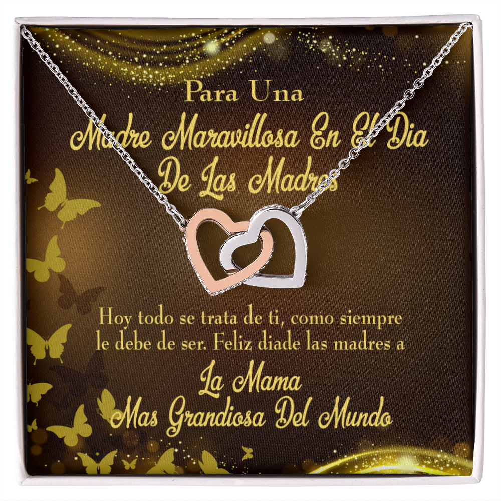 To Mom Spanish Mama Inseparable Necklace-Express Your Love Gifts