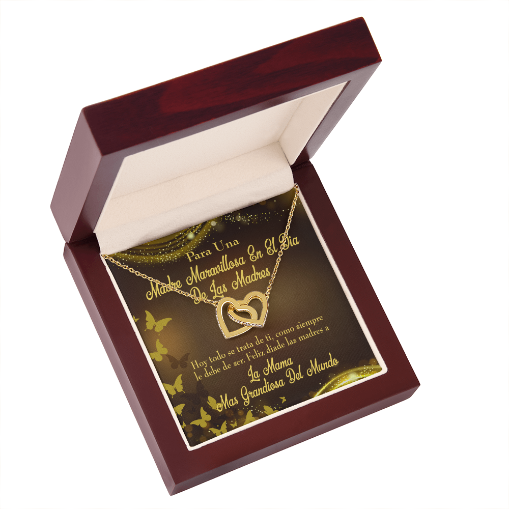 To Mom Spanish Mama Inseparable Necklace-Express Your Love Gifts
