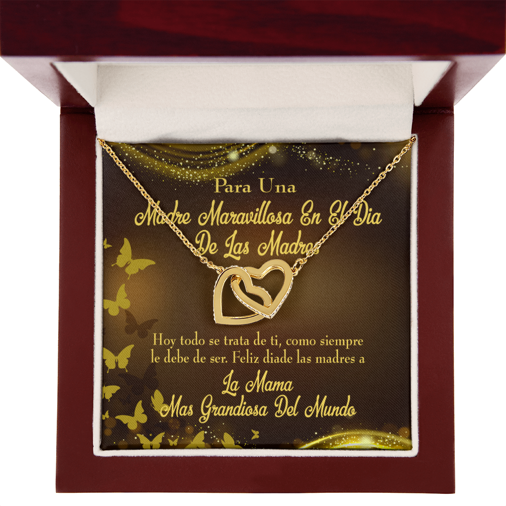 To Mom Spanish Mama Inseparable Necklace-Express Your Love Gifts