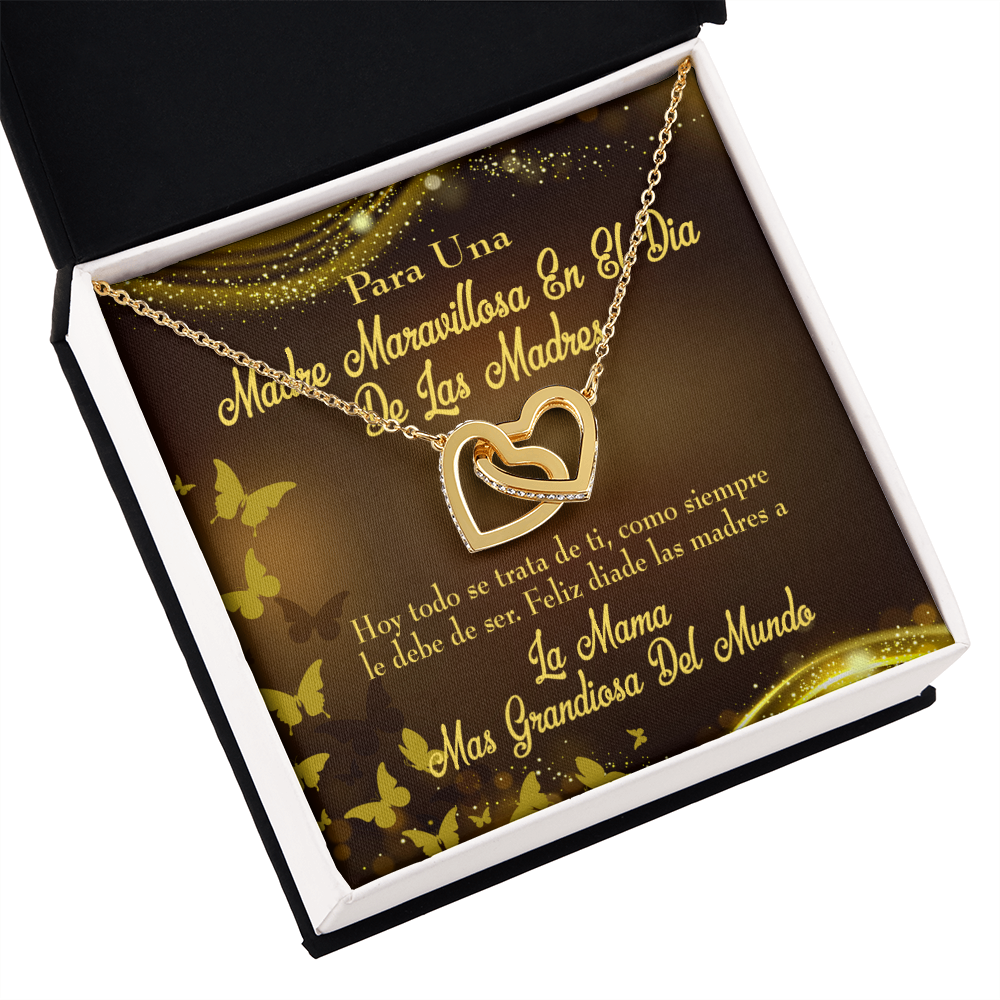 To Mom Spanish Mama Inseparable Necklace-Express Your Love Gifts