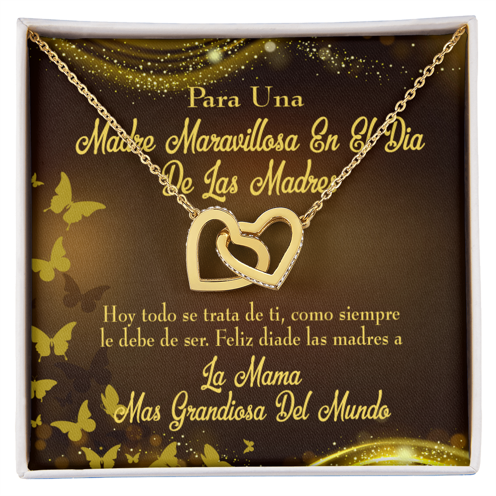 To Mom Spanish Mama Inseparable Necklace-Express Your Love Gifts