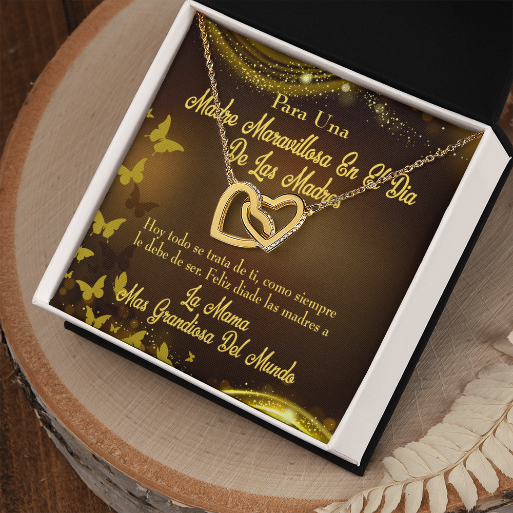 To Mom Spanish Mama Inseparable Necklace-Express Your Love Gifts