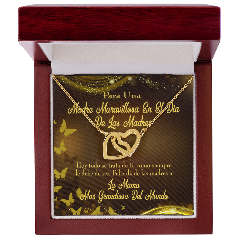 To Mom Spanish Mama Inseparable Necklace-Express Your Love Gifts
