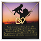 To Mom Spanish Message to Mom Inseparable Necklace-Express Your Love Gifts