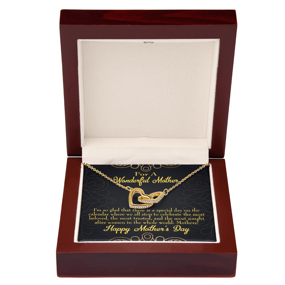 To Mom Special Day For Most Sought After Woman Inseparable Necklace-Express Your Love Gifts