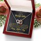 To Mom Special Day For Most Sought After Woman Inseparable Necklace-Express Your Love Gifts