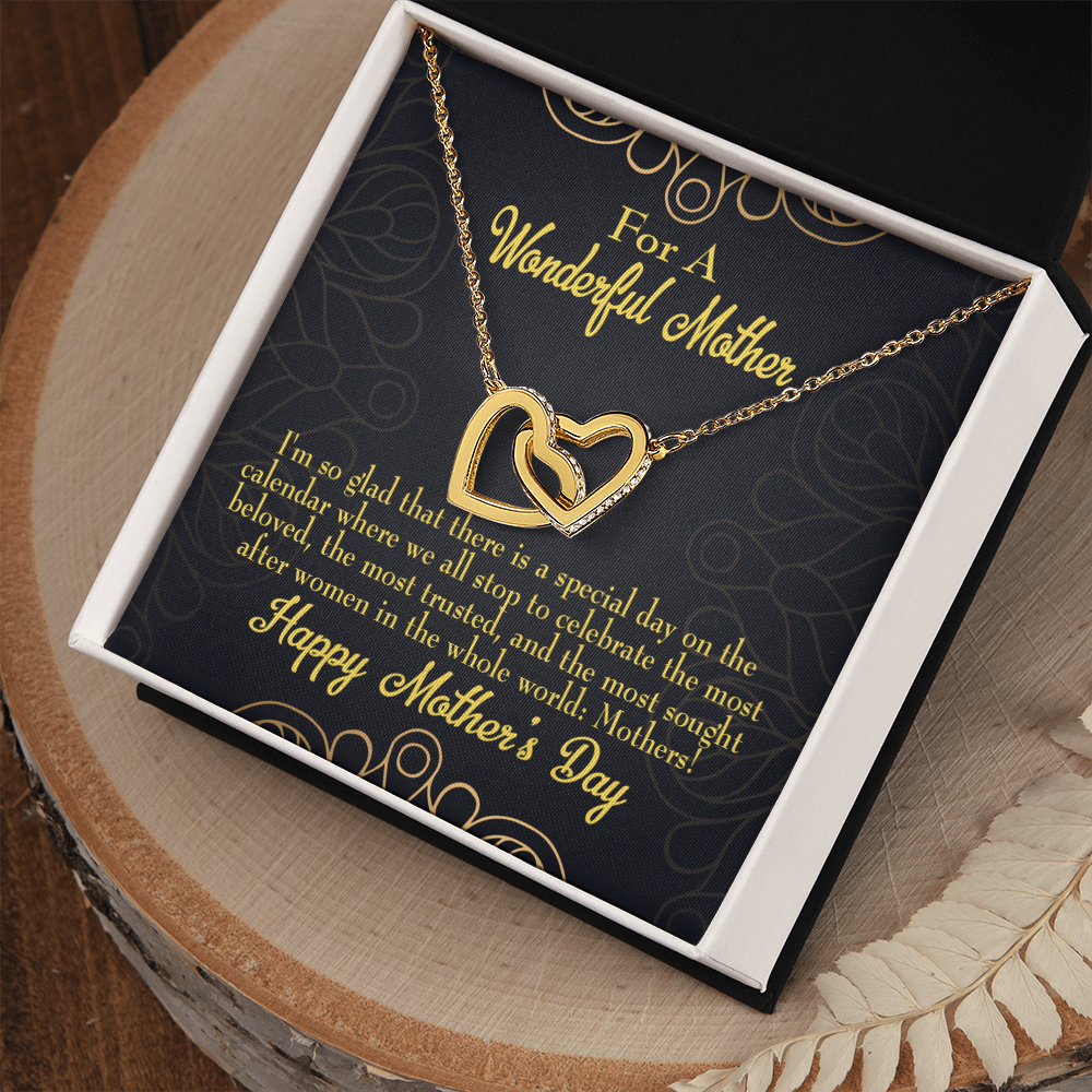 To Mom Special Day For Most Sought After Woman Inseparable Necklace-Express Your Love Gifts