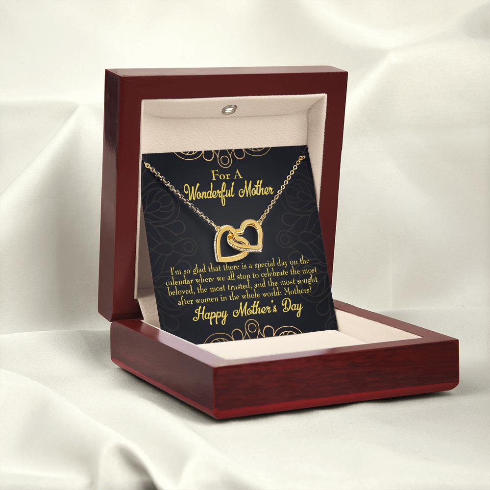 To Mom Special Day For Most Sought After Woman Inseparable Necklace-Express Your Love Gifts