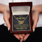 To Mom Special Day For Most Sought After Woman Inseparable Necklace-Express Your Love Gifts