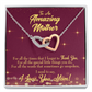 To Mom Special Little Things Inseparable Necklace-Express Your Love Gifts