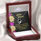 To Mom Special Mother Forever Necklace w Message Card-Express Your Love Gifts