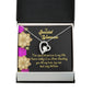 To Mom Special Mother Forever Necklace w Message Card-Express Your Love Gifts