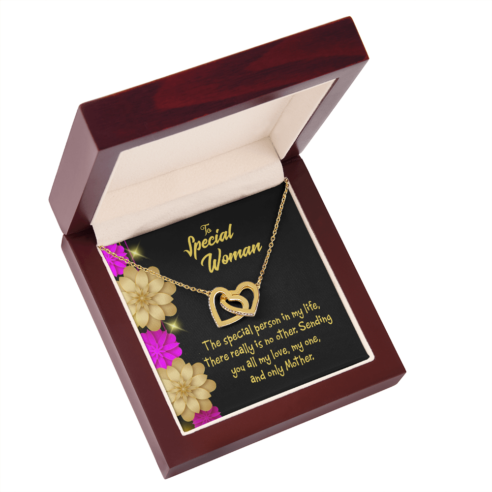 To Mom Special Person in My Life Inseparable Necklace-Express Your Love Gifts