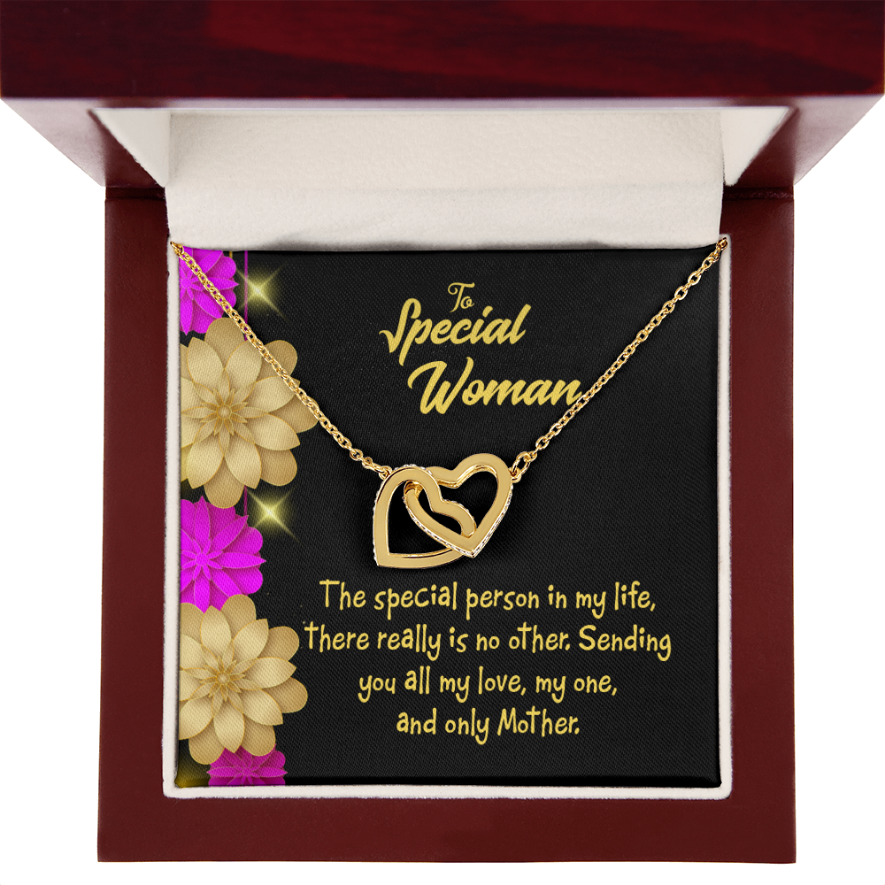 To Mom Special Person in My Life Inseparable Necklace-Express Your Love Gifts