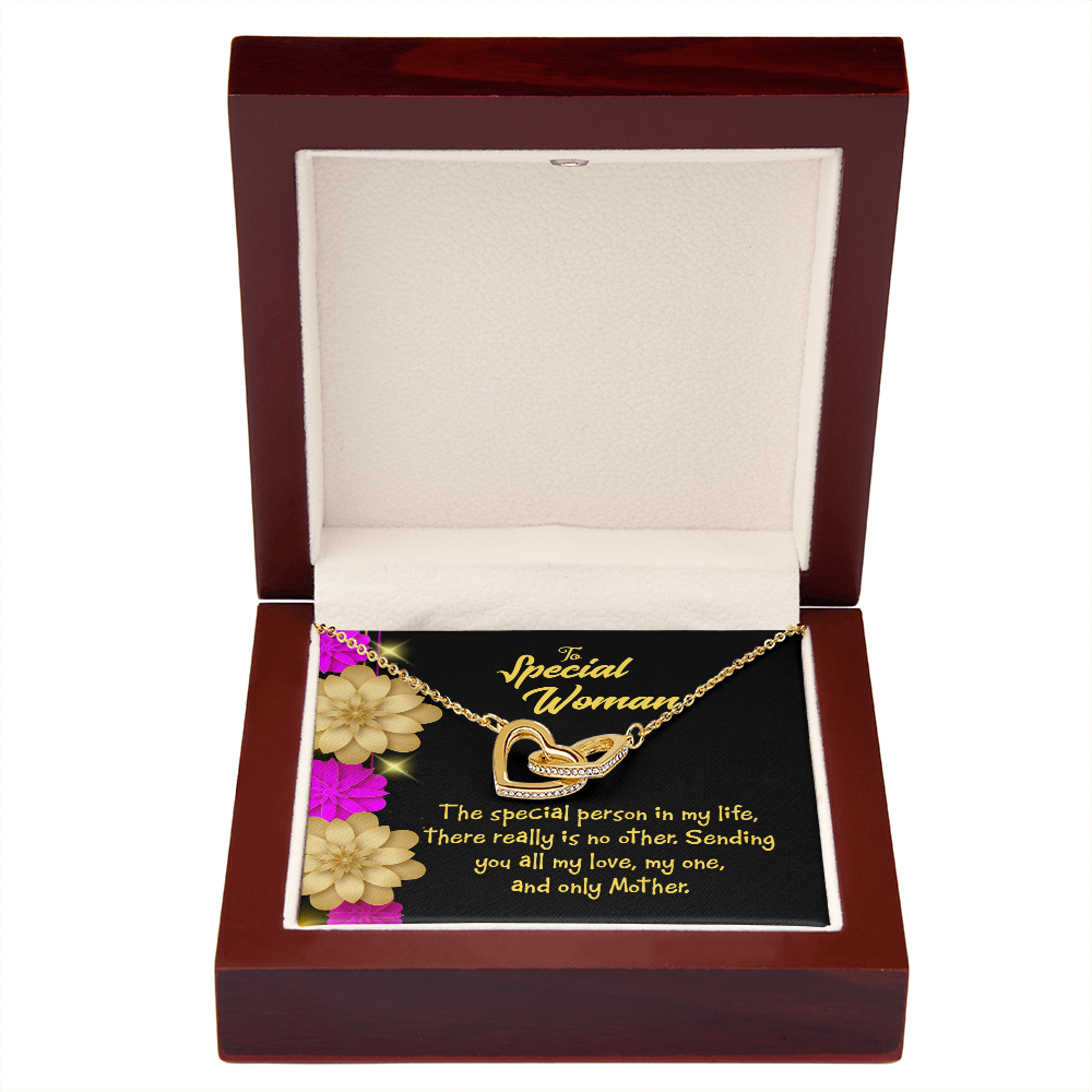 To Mom Special Person in My Life Inseparable Necklace-Express Your Love Gifts