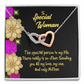 To Mom Special Person in My Life Inseparable Necklace-Express Your Love Gifts