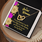 To Mom Special Person in My Life Inseparable Necklace-Express Your Love Gifts