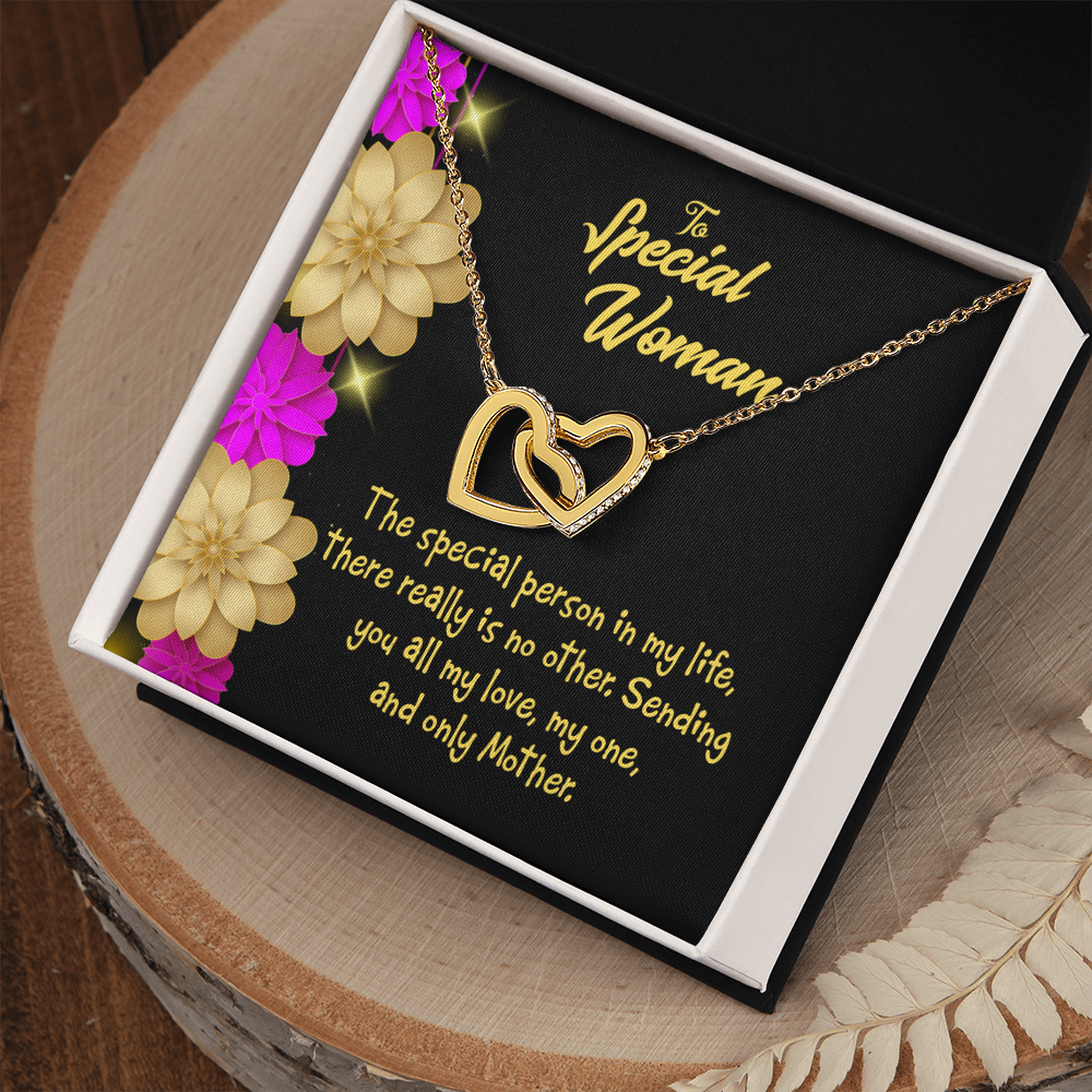 To Mom Special Person in My Life Inseparable Necklace-Express Your Love Gifts