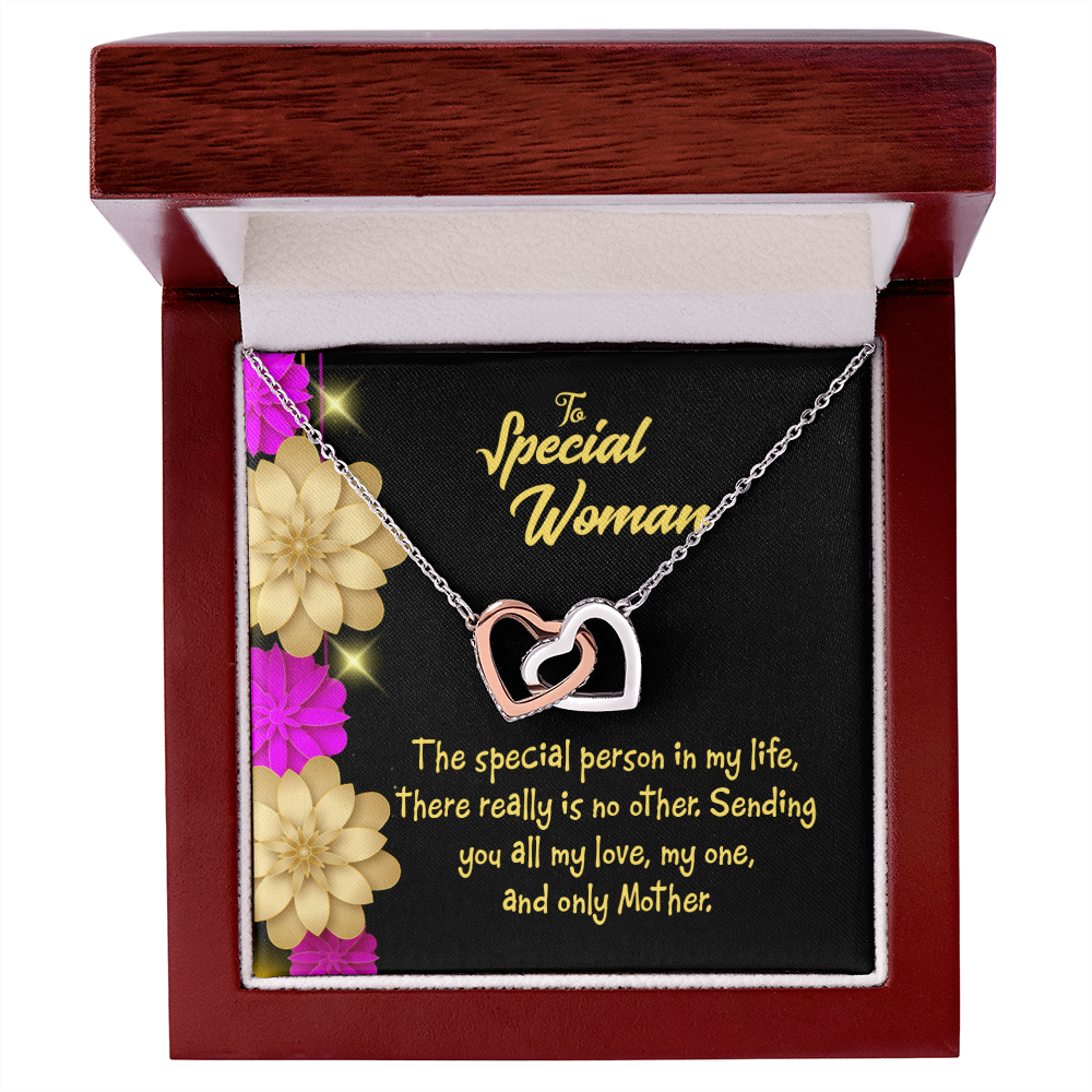 To Mom Special Person in My Life Inseparable Necklace-Express Your Love Gifts