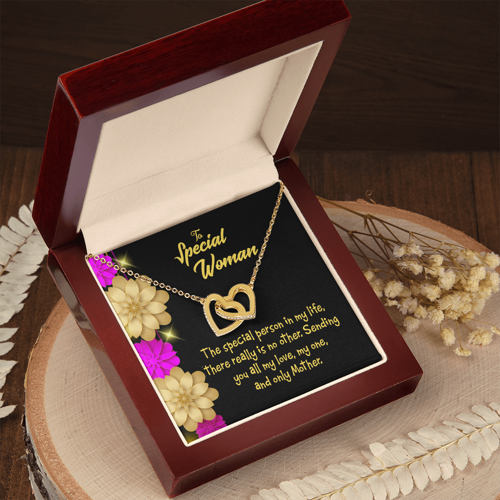 To Mom Special Person in My Life Inseparable Necklace-Express Your Love Gifts