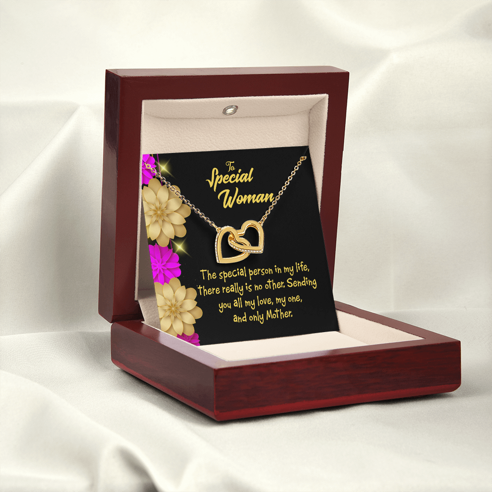 To Mom Special Person in My Life Inseparable Necklace-Express Your Love Gifts