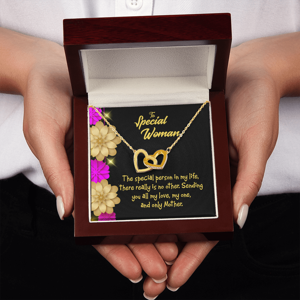 To Mom Special Person in My Life Inseparable Necklace-Express Your Love Gifts