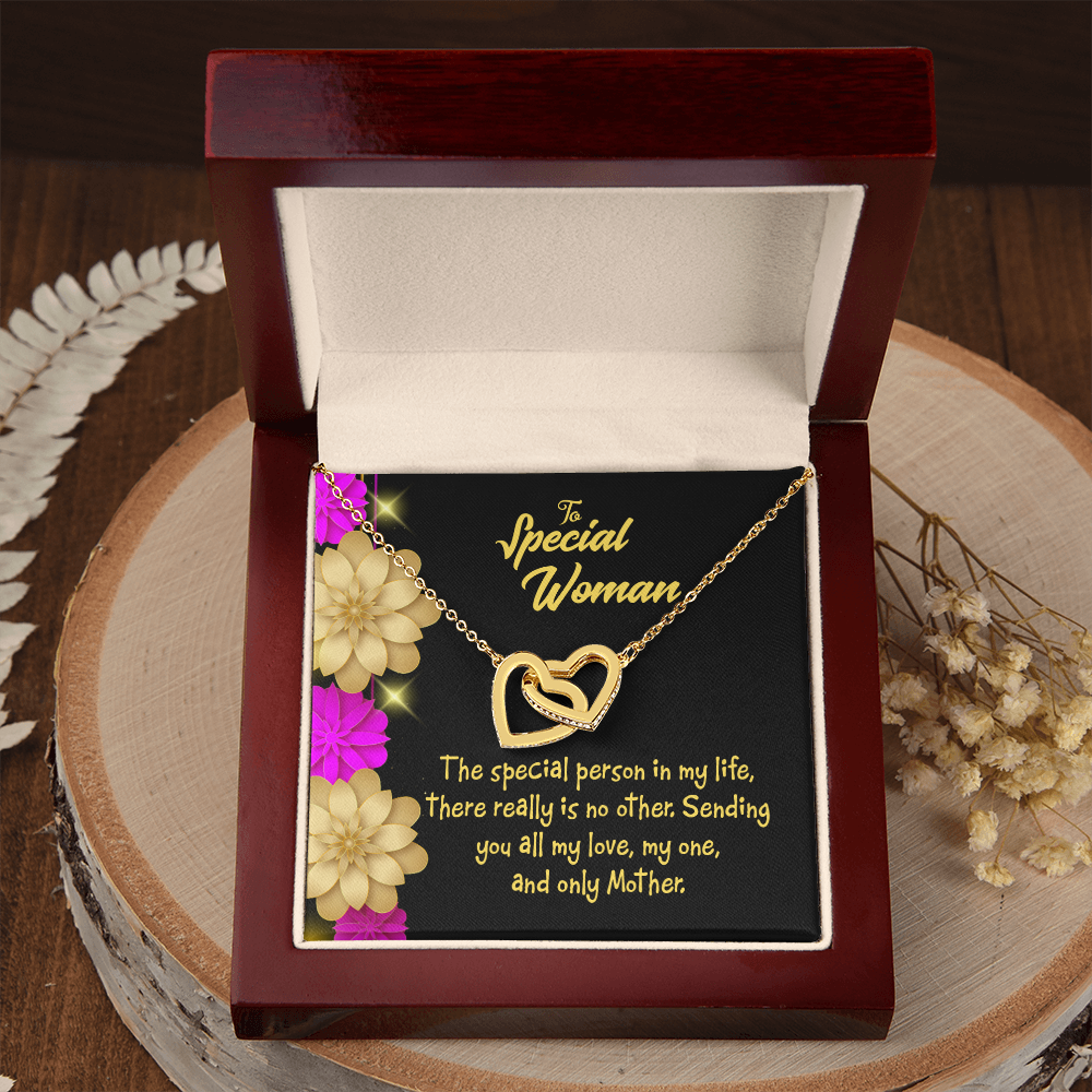 To Mom Special Person in My Life Inseparable Necklace-Express Your Love Gifts