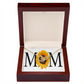 To Mom Sunflower Mom Inseparable Necklace-Express Your Love Gifts