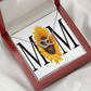 To Mom Sunflower Mom Inseparable Necklace-Express Your Love Gifts