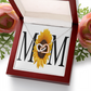 To Mom Sunflower Mom Inseparable Necklace-Express Your Love Gifts