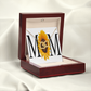 To Mom Sunflower Mom Inseparable Necklace-Express Your Love Gifts