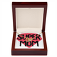 To Mom Super Mom Design Inseparable Necklace-Express Your Love Gifts
