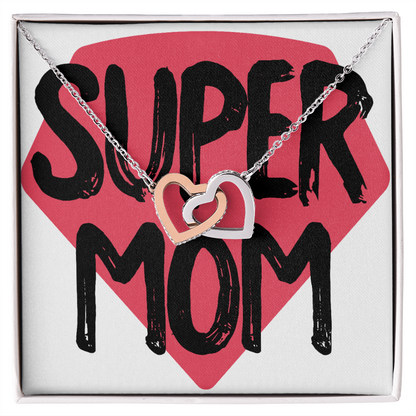 To Mom Super Mom Inseparable Necklace-Express Your Love Gifts