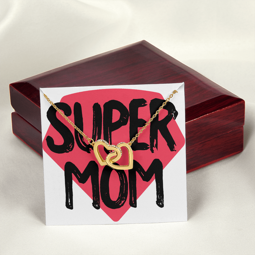 To Mom Super Mom Inseparable Necklace-Express Your Love Gifts