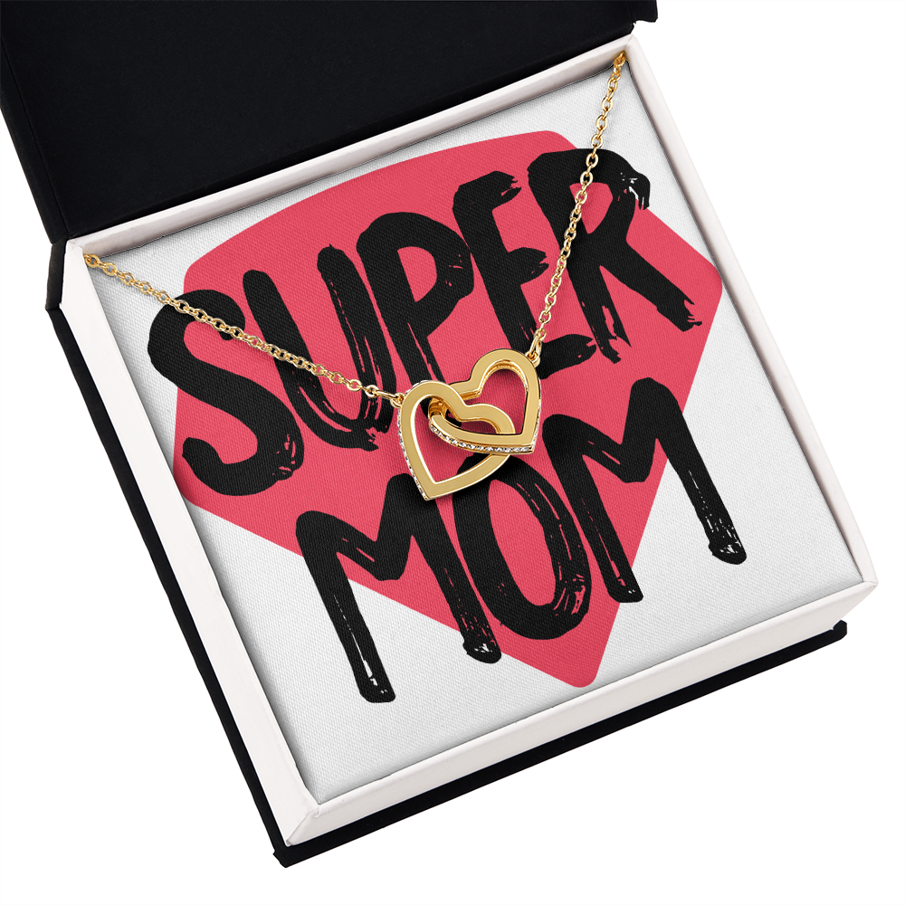 To Mom Super Mom Inseparable Necklace-Express Your Love Gifts