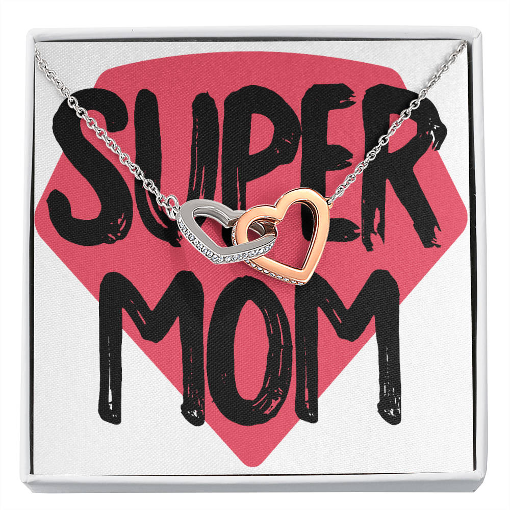 To Mom Super Mom Inseparable Necklace-Express Your Love Gifts