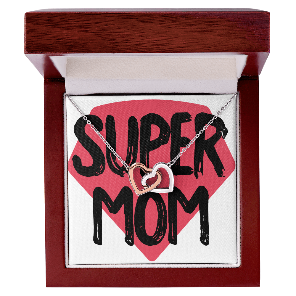 To Mom Super Mom Inseparable Necklace-Express Your Love Gifts