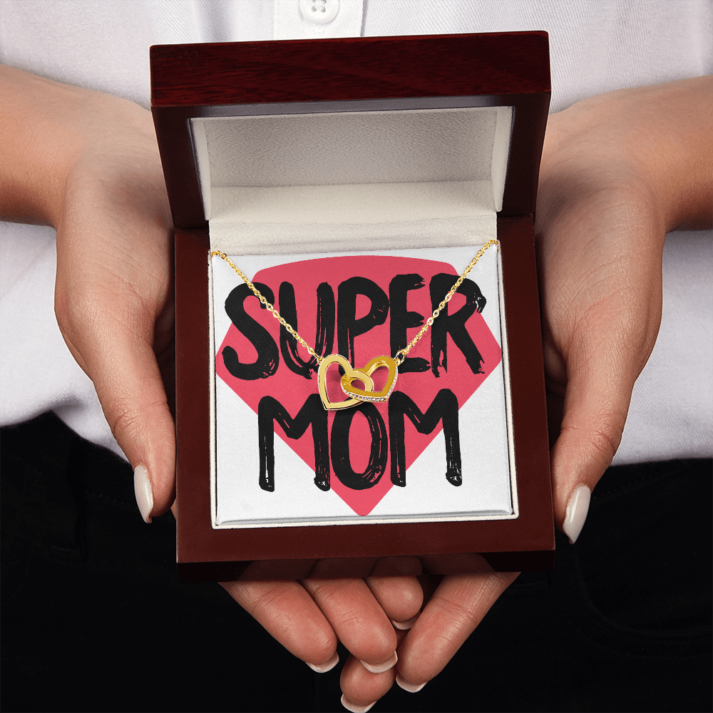 To Mom Super Mom Inseparable Necklace-Express Your Love Gifts