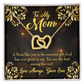 To Mom Sweetest Gift of God to Son Inseparable Necklace-Express Your Love Gifts