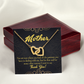 To Mom Thank You For All The Patience Inseparable Necklace-Express Your Love Gifts