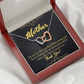 To Mom Thank You For All The Patience Inseparable Necklace-Express Your Love Gifts