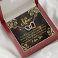 To Mom Thank You For All the Special Things You Do Inseparable Necklace-Express Your Love Gifts