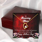 To Mom The Most Caring Forever Necklace w Message Card-Express Your Love Gifts