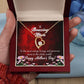 To Mom The Most Caring Forever Necklace w Message Card-Express Your Love Gifts